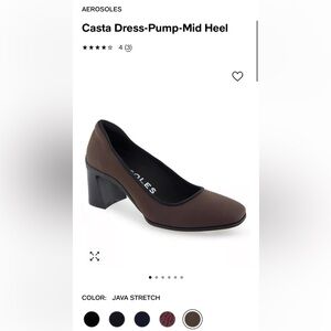 Aerosoles Casta Pump Heel (Brown)